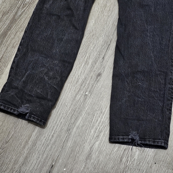 Abercrombie ultra high rise 90s straight jeans black - Picture 11 of 13